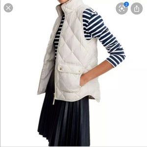 NWT JCrew Quilted Down Vest